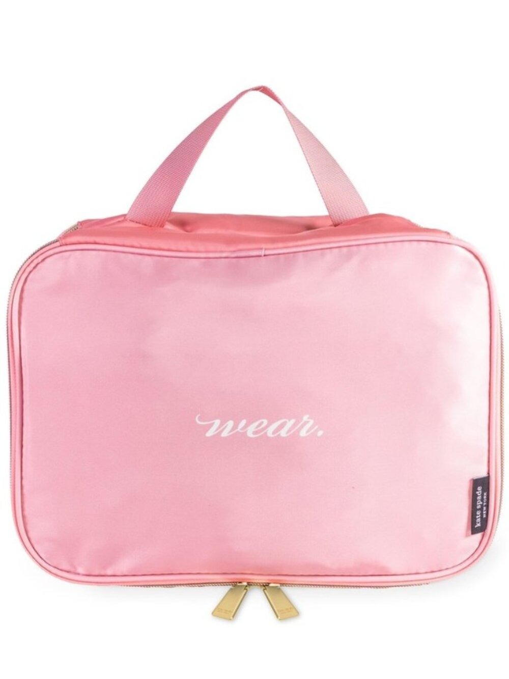Kate Spade Wear Worn Pink Wash Bag Travel bag - Picture 1 of 3